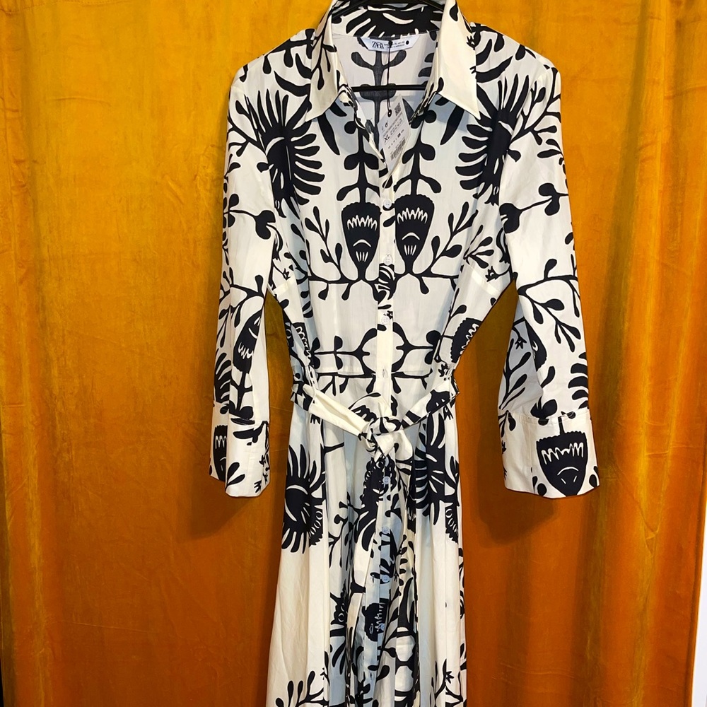 Zara NWT Midi dress